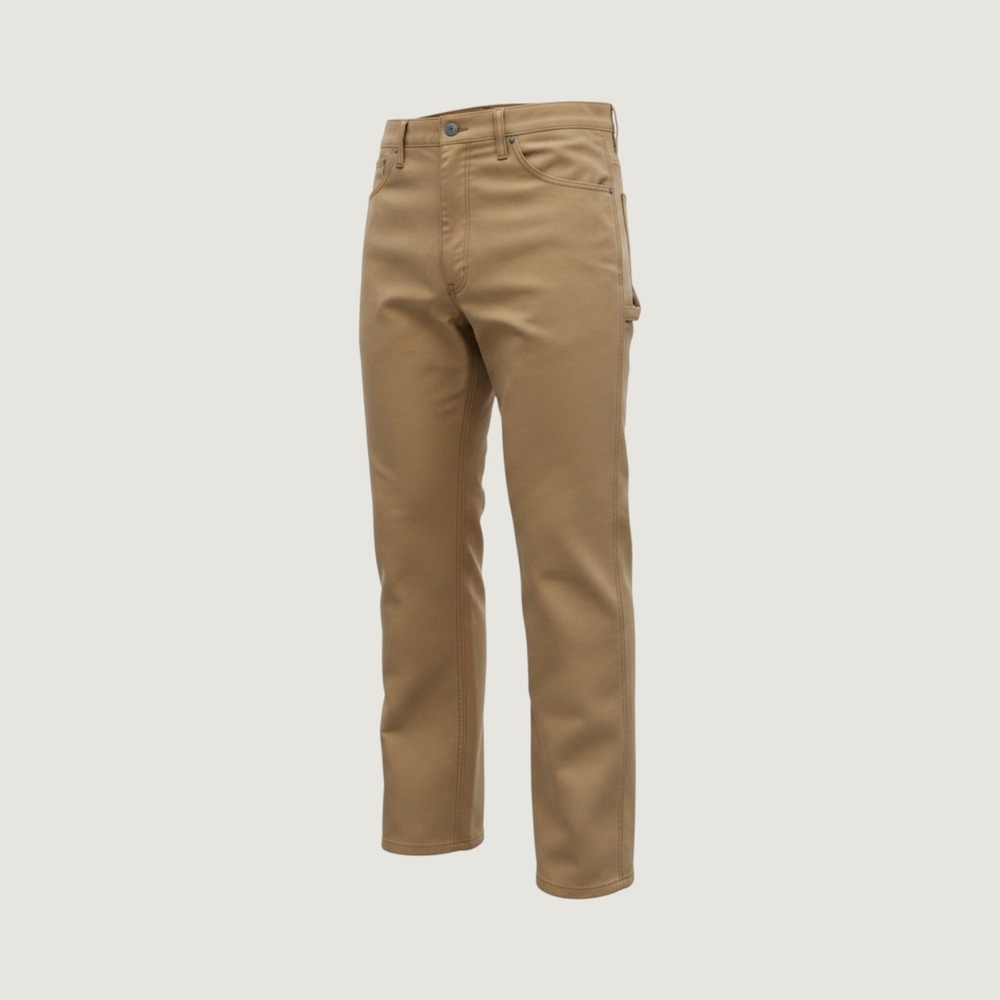 McGregor Khaki Tan Straight Leg Casual Pants Mens Size 33x33 Vintage Retro